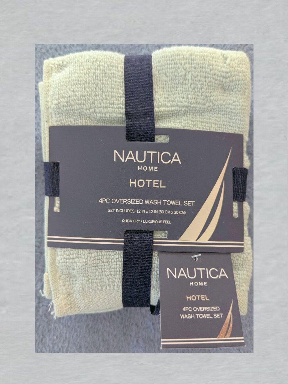 Nautica Home 4PC Wash Towel Set OCEAN